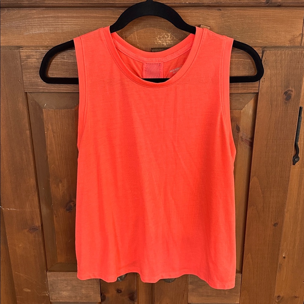Bundle 5 items @ 5$, pay only 15$ - 2 items free! Bright Orange Sport Cami